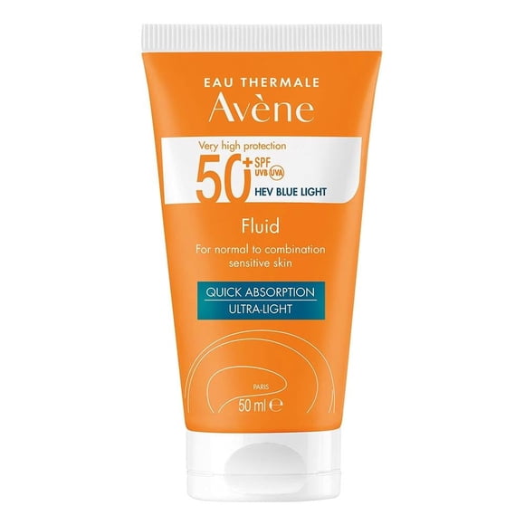 Protector solar Avène TriAsorb FPS 50+ absorción rápida para pieles normales 50 ml