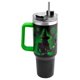 thumbnail image 1 of Termo Alto Doble Pared Con Asa Y Popote, Wicked La Película, Diseño Elphaba, Capacidad 1.2 L, 1 of 3