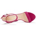 thumbnail image 4 of Sandalias De Plataforma Con Correa De Tobillo De Tacón Alto De Mujer Rosa caliente 40, 4 of 6