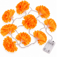 thumbnail image 1 of Serie de Luces LED con Flores de Cempasúchil para Día de Muertos, Decoración de Ofrenda a Pilas AA, 1 of 3