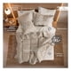 thumbnail image 4 of Set Edredón King Size Xl + Funda De Almohada + Sábanas 7 Pzas Real Textil Khaki - Beige, 4 of 8