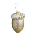 thumbnail image 4 of Adornos para árbol de Navidad, decoraciones navideñas, bricolaje, lindo y dulce adorno para árbol de Navidad. Bellota dorada, 4 of 9