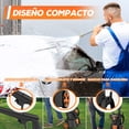 thumbnail image 4 of NEXPOW Hidrolavadora 2000W, 4000 PSI Máx., 2.6 GPM, con Manguera de 9 Metros, 4 Boquillas de Presión Diferentes, Hidrolavadora Eléctrica Cañón de Espuma, Ideal para Autos y Patios, 4 of 10