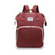 thumbnail image 2 of Mochila Panalera Cuna Impermeable Multifunción Bebe Viaje Color Rojo, 2 of 4