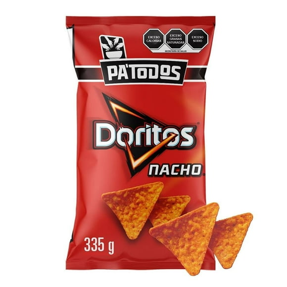 Botana Doritos Nacho con queso sabor chile 335 g