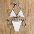 thumbnail image 4 of Traje de baño para mujer, moda, cómodo, bikini, traje de baño liso para mujer, bikinis, trajes de baño para mujer, conjuntos de bikini para mujer, trajes de baño bikini para mujer, 4 of 6