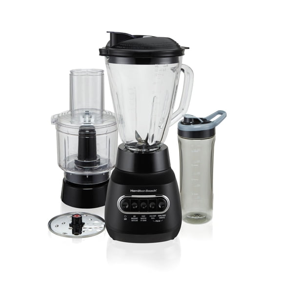 Licuadora Hamilton Beach MultiBlend 4 Velocidades 800 W 1.5 L Mod. 58176J Negro