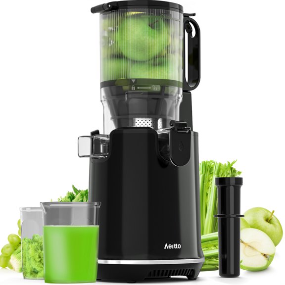Extractor de Jugo Profesional Exprimidor Aeitto 250W 1.7L Negro