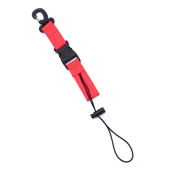 Cordón de Liberación Rápida para Buceo Yuarrent Rojo