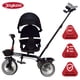thumbnail image 3 of Carriola tipo Triciclo para Niños Asiento Giratorio 360 JOYKOO Reclinable Luz Sonido Negro, 3 of 7
