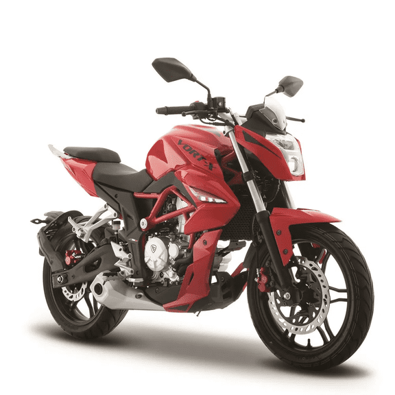 Motocicleta VORT-X 300 ITALIKA ROJO NEGRO