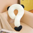 thumbnail image 1 of Almohada Refrescante de Seda de Hielo con Forma de Signo de Interrogación, Ideal para La Oficina, Siestas, Estudiantes, Viajes En Coche o Como Almohada Cervical. También Sirve Como Regalo., 1 of 6