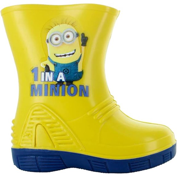 Bubble Gummers MINION Bota Lluvia Amarillo Niño 80357-130
