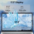 thumbnail image 4 of Laptop HP 17.3" FHD Ryzen 5 7430U 12GB 256GB SSD Win11, 4 of 9