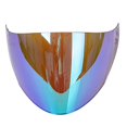 thumbnail image 1 of Visera de Lente de Gafas de Casco de Motocicleta Cola Lente de visera de motocicleta Azul + Dorado, 1 of 6