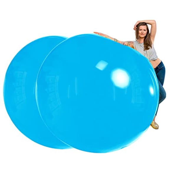 Pack x2 Globos Gigantes Tilco Balloons Color Azul 72 pulgadas