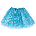 thumbnail image 1 of Falda tutú de copo de nieve para niñas, disfraz de fiesta, falda tutú de actuación, 1 of 5
