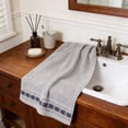 thumbnail image 4 of MTBLYS Toallas de algodón para baño|Toalla de baño absorbente de secado rápido de 74x34 cm|Toalla de mano grande y suave para adultos|hombres y mujeres|Toalla facial de algodón para el hogar, 4 of 7
