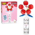 thumbnail image 1 of Brickcraft Hello Kitty Kit de Construcción de Flores y Jarrones (115 Piezas de Plástico), Colección Sanrio Hello Kitty, Decoración Floral y Ramo de Jarrón Modular, Linda Decoración Del Hogar, 1 of 5