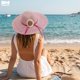 thumbnail image 5 of Sombrero de Playa de Ala Ancha para Mujer Margarita 42 cm rosa Unitalla, 5 of 6