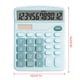 thumbnail image 2 of Calculadora Básica de Escritorio de 12 Dígitos, Máquina de Oficina Empresarial con Pantalla LCD Grande, Herramienta Portátil de Computación Financiera, Calculadora Electrónica Ultradelgada para, 2 of 7