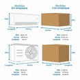 thumbnail image 4 of Aire Acondicionado Mini Split Mabe On Off 12,000 BTU's 110 V MMT12HABWCA32BM1 Frío Calor, 4 of 4