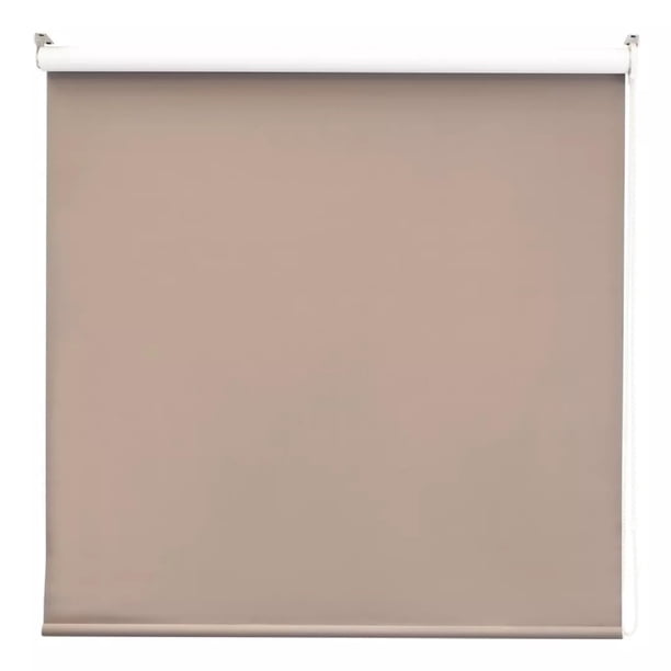 Persiana para Ventana Decoking Enrollable Horizontal Blackout 140cm ancho x 180cm alto Stone