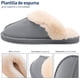 thumbnail image 3 of Pantuflas Unisex Bluelander Color Gris, Talla 44-45, 3 of 4