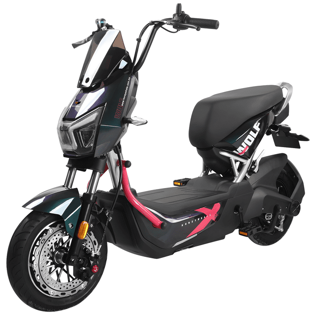 Motobici eléctrica Honey Whale ZL Negro/Rosa