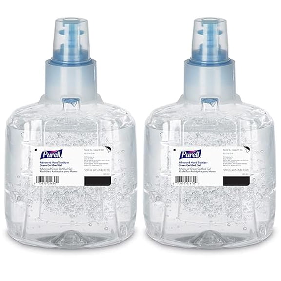 Recambio de gel desinfectante avanzado PURELL LTX-12 de 1200 ml  2pz