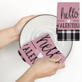 thumbnail image 4 of Happy Valentine’s Day Kitchen Towels, 23.6x15.8 Inch Drying Cloth, Tea Towel for Cooking, Baking, and Household Use, 4 of 6