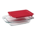 thumbnail image 1 of Refractario Pyrex Easy Grab Rectangular 1.9 Litros Con Tapa, 1 of 3