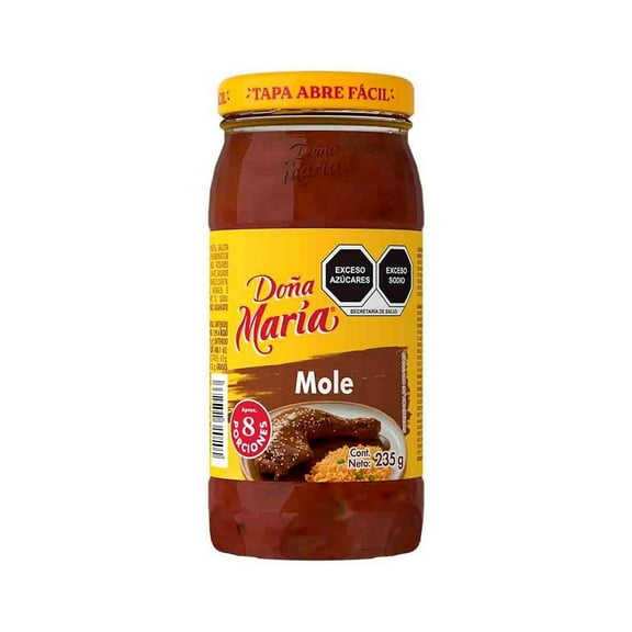 Mole Doña María rojo en pasta 235 g