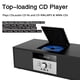 thumbnail image 3 of Sistema estéreo Bluetooth WISCENT Vintage Micro HiFi Reproductor de CD, 3 of 7