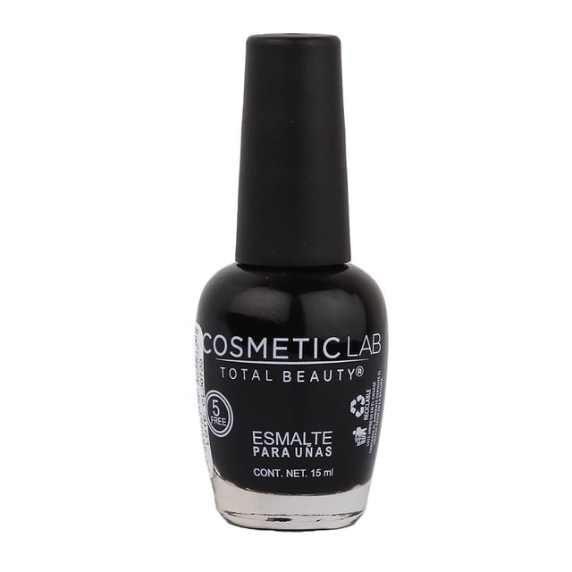 Esmalte para uñas Cosmetic Lab Total Beauty negro 15 ml