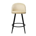 thumbnail image 4 of Set de 2 Bancos Periquera Mundo In BANC0903741CREMA Madera y Metal, 4 of 8