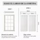 thumbnail image 3 of Nanwei Cortinas Blackout Opacasantiruido Térmico Opacas Para Estar/recámara Para 100% Poliéster De Sala Tela Impermeable Liso Y Suave 132 X 214cm En La Parte Superior Con Ojales 2 Paneles Negro, 3 of 4