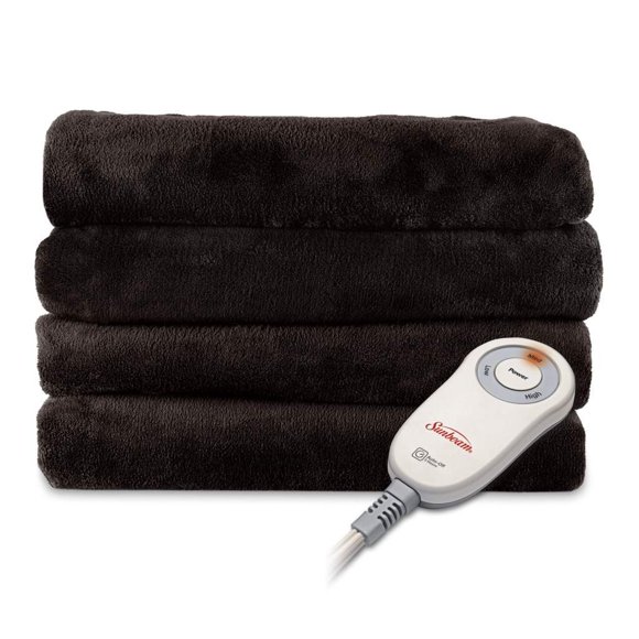 Manta térmica Sunbeam Microplush Mocha TSM8US-R788-32A00