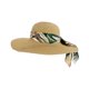thumbnail image 1 of Sombrero de Playa Con Liston Para Mujeres Ala Ancha 42 cm cafe, 1 of 6