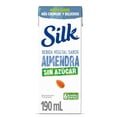 thumbnail image 1 of Bebida vegetal Silk sabor almendra sin azúcar 190 ml, 1 of 6