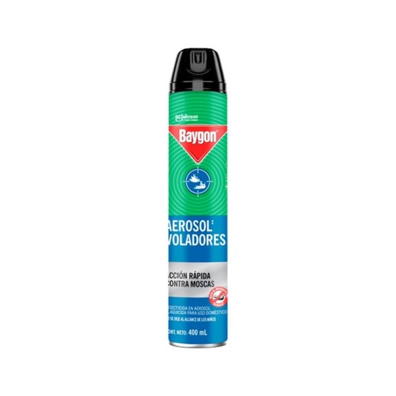 BAYGON SC JOHNSON INSECTICIDA EN AEROSOL CONTRA MOSCAS Y MOSQUITOS PLAGUICIDA PARA USO DOMÉSTICO 93 PIEZA(S)