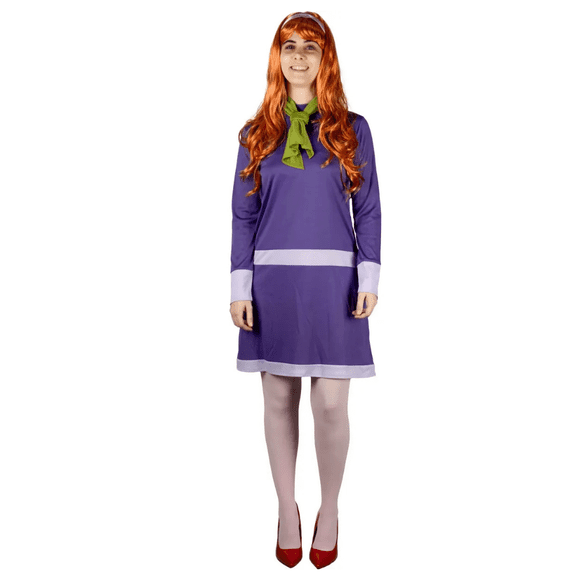 Disfraz Daphne Estilo Scooby-Doo Retro Animado