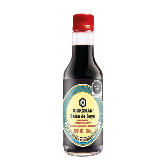 Salsa de soya Kikkoman 296 ml