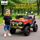 thumbnail image 4 of Montable Carro/camioneta Con Luces, Sonidos Para Niños rojo, 4 of 6