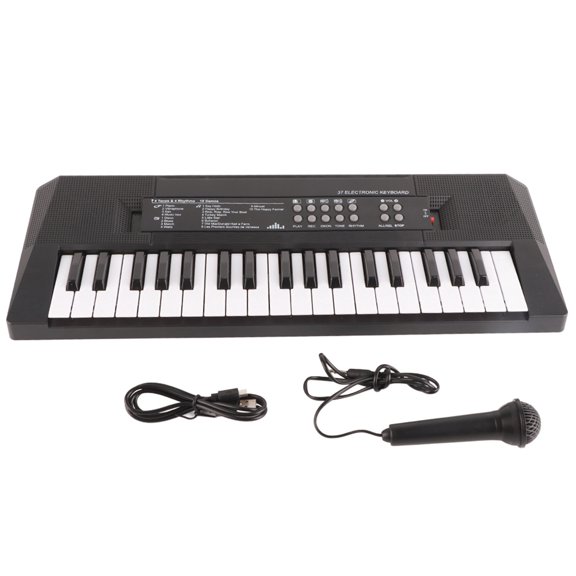 Teclado musical, teclado eléctrico Piano de 37 teclas Piano eléctrico Artesanía excepcional