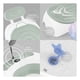 thumbnail image 5 of Bañera para Bebé con Termómetro Esquimal, Tina de Baño Plegable con Asiento Antideslizante Verde, 5 of 7