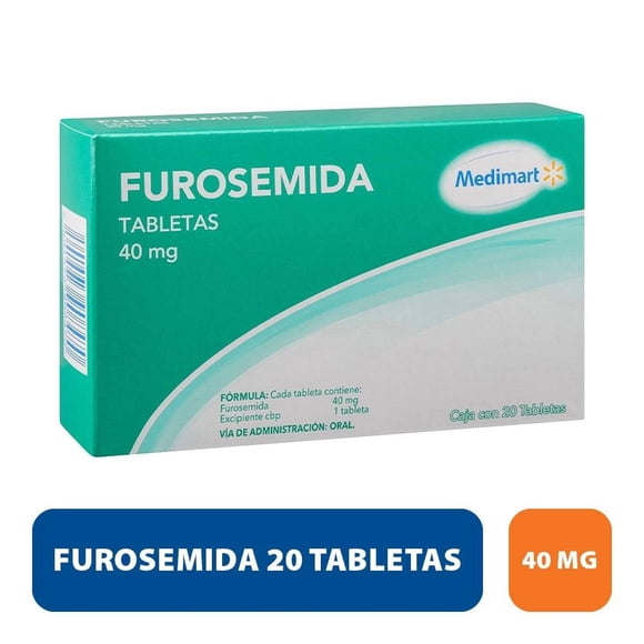 Furosemida Medimart 40 mg, 20 tabletas