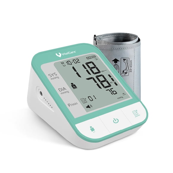 Baumanómetro Digital De Brazo Recargable Y Con Bluetooth Color Menta - YE650A