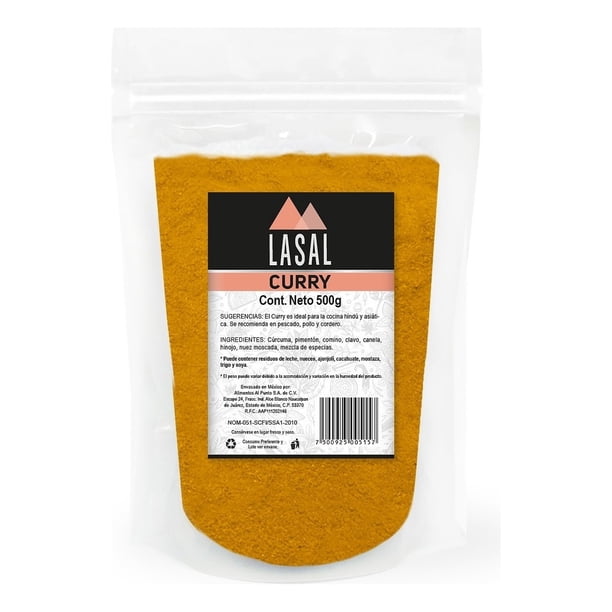 Curry 500 Gramos Bolsa Resellable