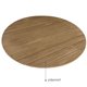 thumbnail image 2 of Mesa Redonda Olimpia Gris Exterior Polywood Aluminio 126 Cm, 2 of 4
